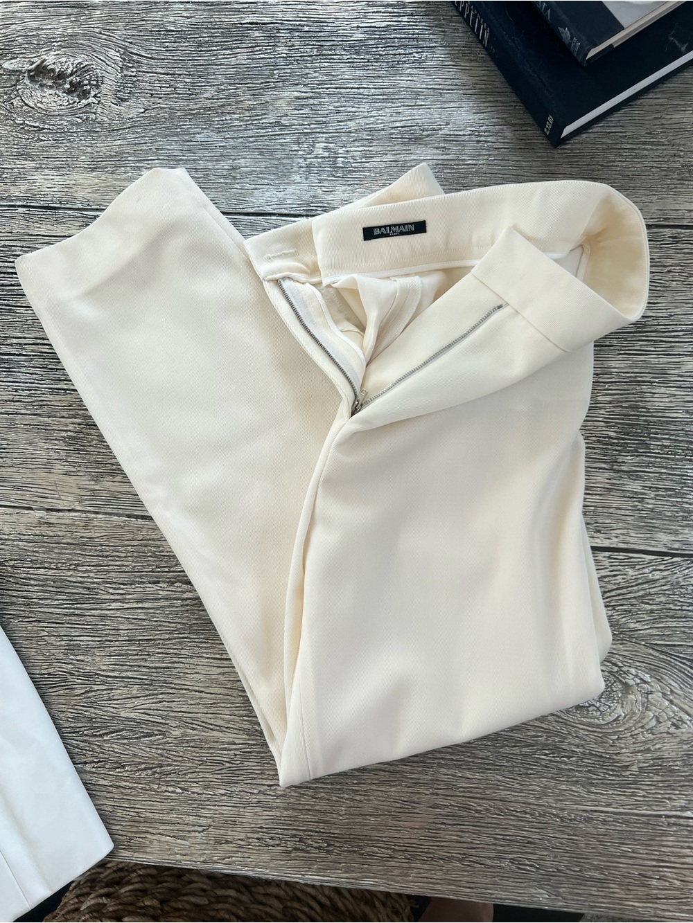 Balmain Off-White Men's Dress Pants